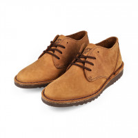 JIM GREEN Shoellie Zapato de cuero semiformal con cordones para hombre (Fudge, 12)