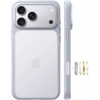 TORRAS Funda a prueba de golpes para iPhone 18 Pro, color plateado, protección de grado militar 4X