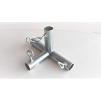Golden Valley Tools & Tarps Accesorio para toldo de borde plano de 4 vías de 1 5/8