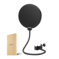 NEEWER Protector de filtro pop para micrófono profesional