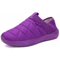 KUBUA Pantuflas para Hombre y Mujer - Cómodos Zapatos de Casa sin Cordones Morado