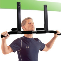 Barra de dominadas para montaje en viga con hardware adicional y plantilla de montaje para una fácil instalación en viga o viga con Ultimate Body Press