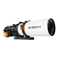 Telescopio refractor SVBONY SV503, con aplanador de campo, refractor ED de 70 mm