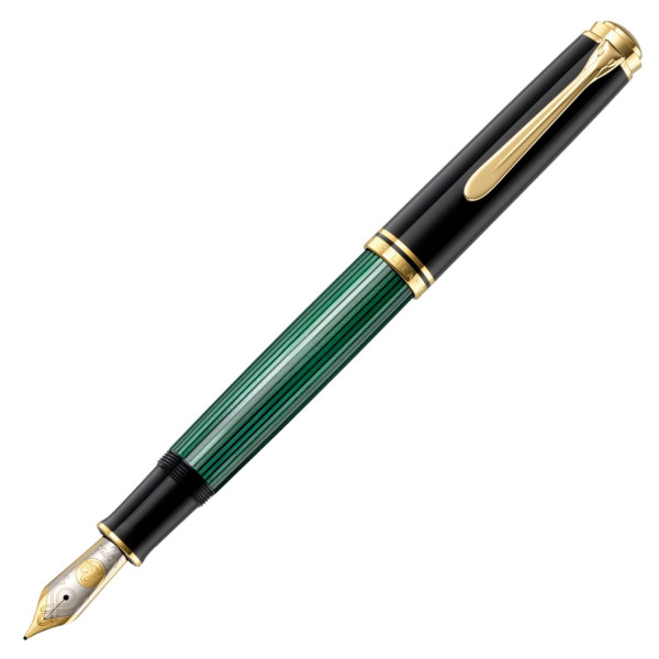 Pluma Estilográfica Pelikan Souveran 1000 Verde Mediana