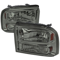 Faros delanteros con lentes ahumados SPEC-D TUNING