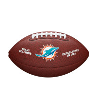 Fútbol compuesto con logotipo del equipo de la NFL, oficial - Miami Dolphins