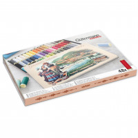 Gütermann creativ Nostalgic Caja que contiene 48 bobinas de hilo Coselotodo