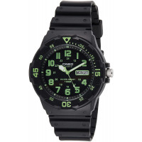 Casio Reloj deportivo con pantalla neo-pantalla MRW200H-3BV para hombre, color negro