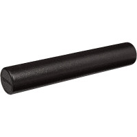 Amazon Basics Rodillo de espuma de alta densidad para ejercicio, estiramiento y recuperación muscular, 36 pulgadas, negro