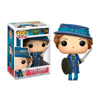 Funko Pop Heroes: Wonder Woman - Figura de vinilo coleccionable de Etta con espada y escudo