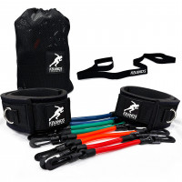 Kbands Cheer Bands (bandas de resistencia para animadores, correa para acrobacias y entrenador digital Jump30) (el usuario pesa más de 110 libras)