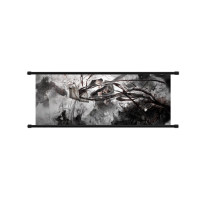 Póster enrollable de pared de tela de juego Nier (32 x 12) pulgadas