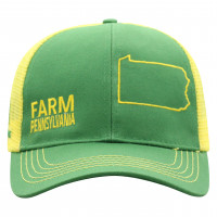 Gorra John Deere Farm State Pride-Verde y Amarillo-Pensilvania