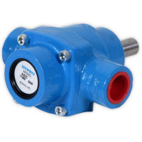 PENTAIR HYPRO 4101C Bomba de 4 rodillos, bomba pulverizadora de hierro fundido, 7,2 GPM, 150 PSI, 2600 RPM, eje sólido, sellos de Viton, ideal para fertilizantes, transferencia de productos químicos y líquidos industriales