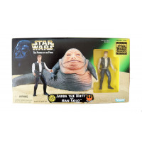 Star Wars Power of The Force Edición de trilogía para coleccionistas Jabba The Hut y exclusivo set en caja de Hans Solo