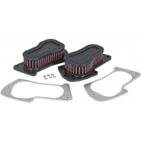 Filtro de aire del motor K&N: Filtro de aire Powersport de alto rendimiento, SU-1806