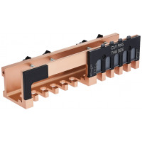 Plantilla de cola de milano para carpintería de herramientas generales, kit de plantilla de 12 pulgadas para fabricación de muebles y gabinetes de madera, dorado