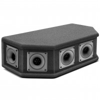Pyle Pro Matriz de tweeter piezoeléctrico de 6 vías, alta frecuencia de 300 W para DJ, automóvil y hogar
