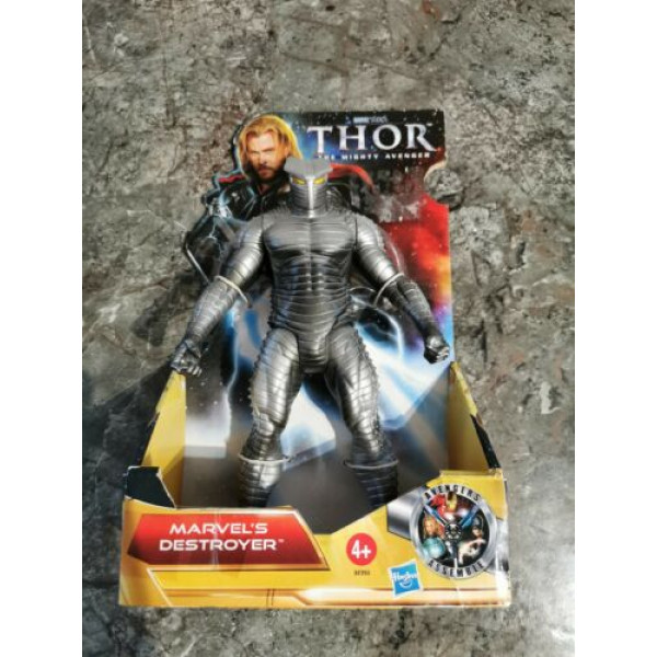 Thor Mighty Avenger Marvels Destroyer 8 pulgadas Hasbro Figura de acción rara