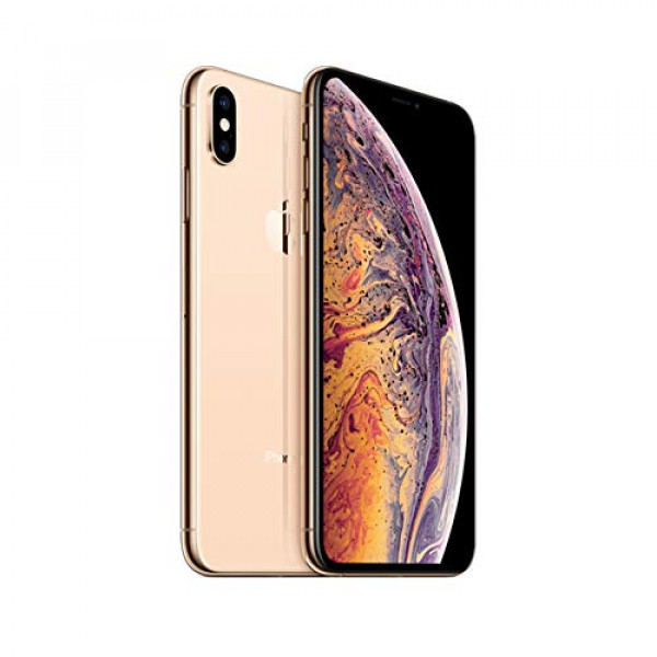 Apple iPhone XS Max, 256 GB, dorado - Totalmente desbloqueado (renovado)