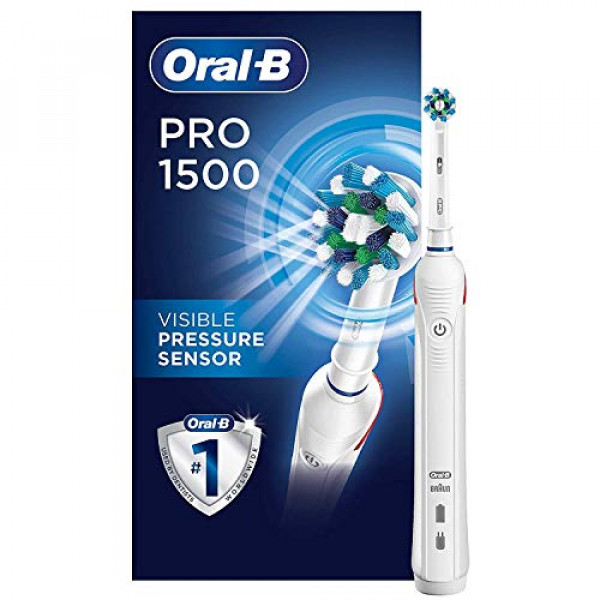 Cepillo de dientes eléctrico recargable Oral-B Smart 1500 Power (el embalaje puede variar)