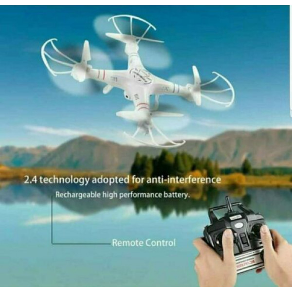 Syma X5sw WiFi FPV 2.4ghz 4ch RC Quadcopter Drone Cámara HD RTF 3 Baterías