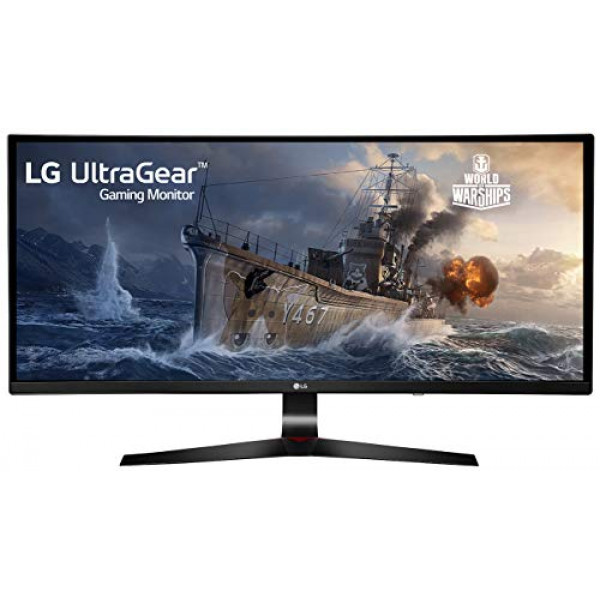 LG 34UC79G-B LG Monitor de juegos IPS ultraancho curvo 21: 9 de 34 pulgadas con frecuencia de actualización de 144Hz, negro