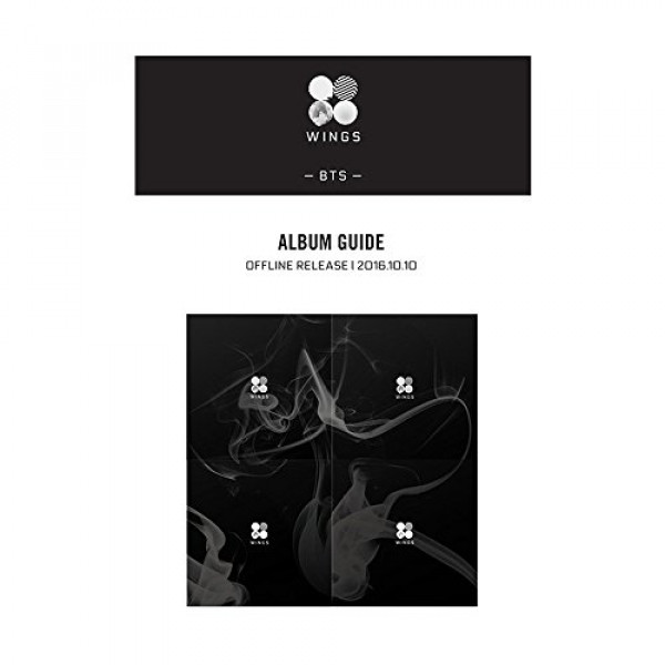 BTS- [WINGS] (Vol.2) Segundo álbum Random Ver. CD + PhotoBook + PhotoCard Sellado Bangtan