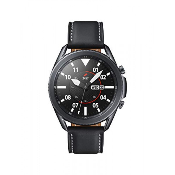 Samsung Galaxy Watch 3 (45 mm, GPS, Bluetooth) Reloj inteligente con monitoreo avanzado de salud, seguimiento de actividad física y batería de larga duración - Mystic Black (versión para EE. UU.)