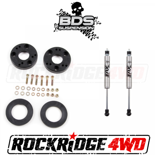 KIT DE NIVELACIÓN DE 2-1 / 2 DE SUSPENSIÓN BDS PARA FORD F150 2WD / 4WD 2009-2020 con Fox