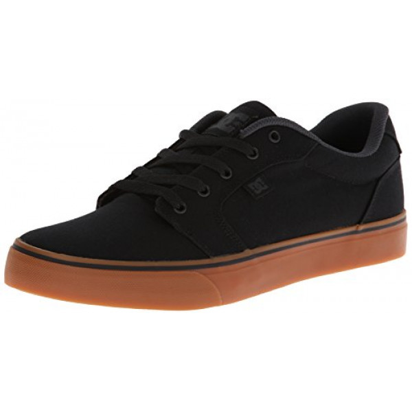 DC Anvil Casual para hombre, negro / goma, 6 M EE. UU.