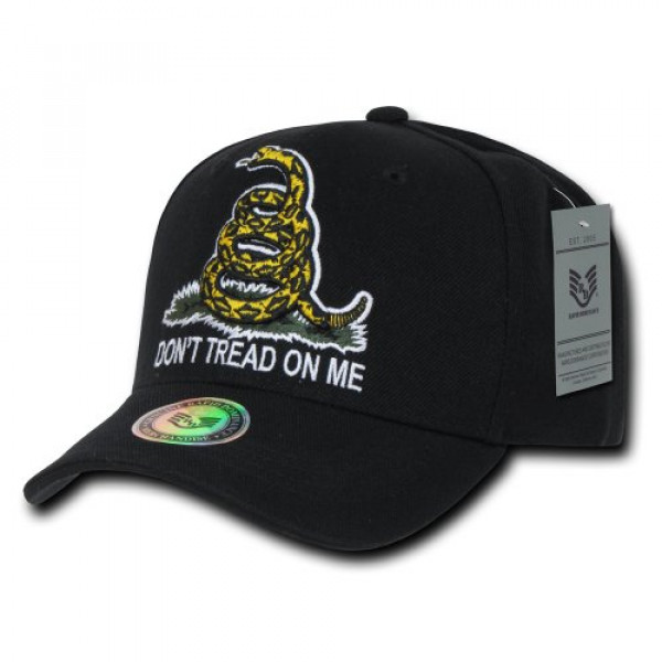 Gorra Rapiddominance Don't Tread On Me, Negro