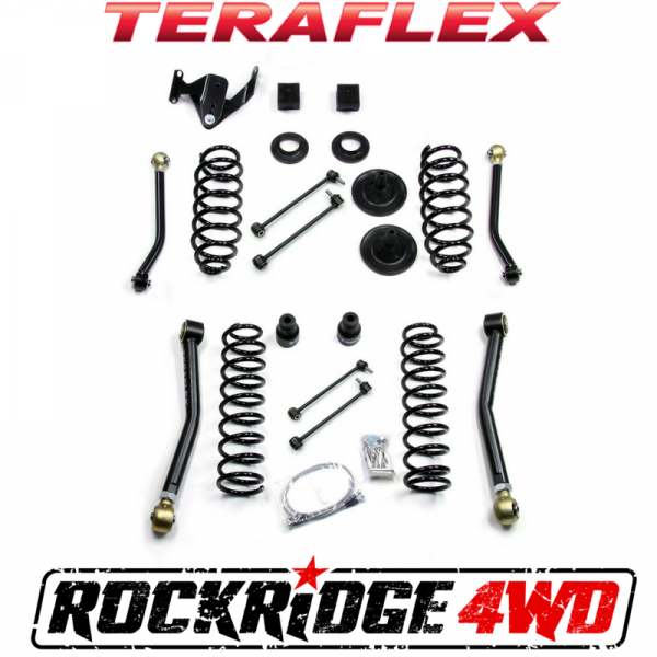 Teraflex 07-18 Jeep Wrangler JK KIT DE ELEVACIÓN DE 4 PUERTAS 3 CON 4 BRAZOS FLEXIBLES 1456200