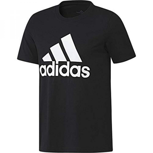 Camiseta adidas Hombre Basic Badge of Sport Negra / Blanca XX-Large