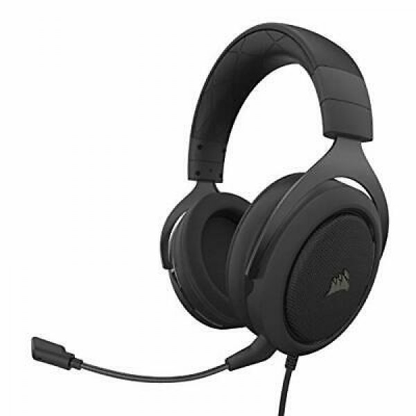 Corsair HS50 Pro - Auriculares estéreo para juegos - Auriculares con certificación Discord - Wor ...