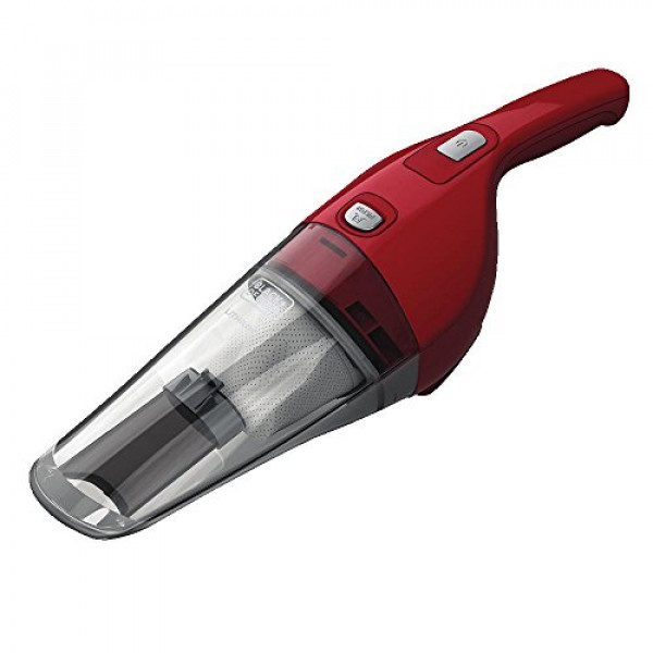 Aspiradora de mano BLACK + DECKER, inalámbrica, rojo chile (HNV220BCZ26FF)