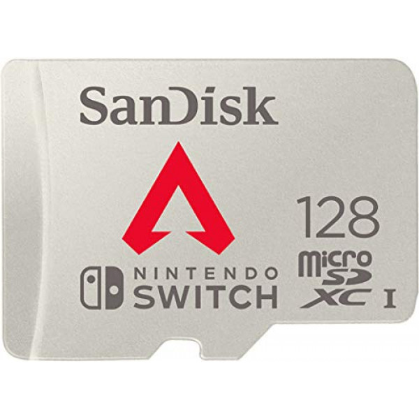 Tarjeta microSDXC SanDisk de 128 GB, con licencia para Nintendo Switch, edición Apex Legends - SDSQXAO-128G-GN6ZY