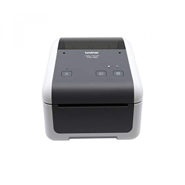 Brother TD4420DN Impresora térmica de etiquetas y códigos de barras de escritorio de 4 pulgadas, 203 ppp, 8 IPS, USB estándar y serie, Ethernet LAN