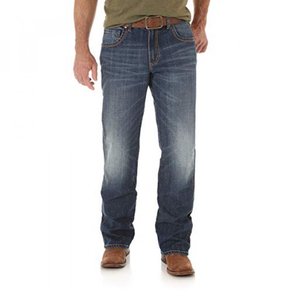 Wrangler Hombre WRT20JH Retro Relaxed Fit Bootcut Jean, Jh Wash - 44x30