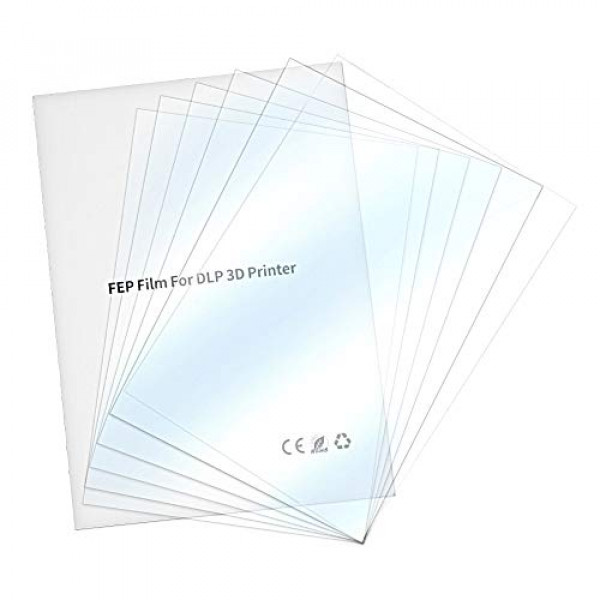 Películas de liberación de película Creality UV FEP de 6 piezas para impresora 3D de resina LD002R LCD SLA DLP 200 x 140 x 0,15 mm