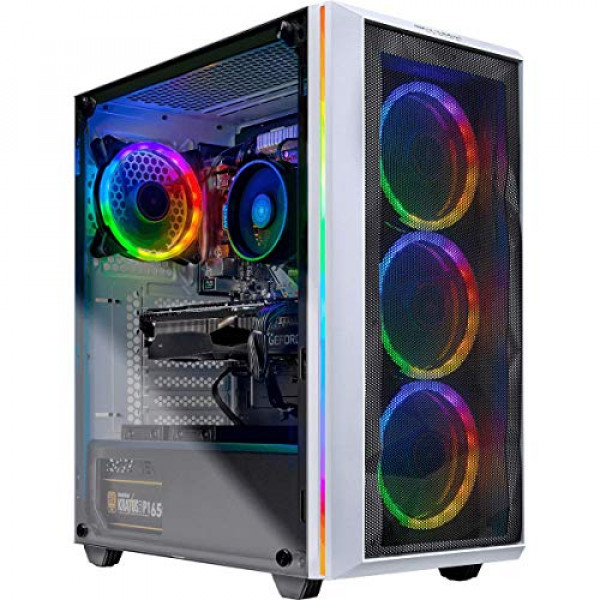 Computadora de escritorio Skytech Chronos Gaming - AMD Ryzen 7 2700X, NVIDIA RTX 2070 Super 8GB, 16GB DDR4 (2X 8GB), 1TB SSD, placa base B450M, 650 Watt Gold (2700X | 2070 Super)