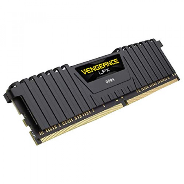 Corsair CMK8GX4M1A2400C14 Vengeance LPX 8GB (1 x 8GB) DDR4 DRAM 2400MHz (PC4-19200) Kit de memoria - Negro
