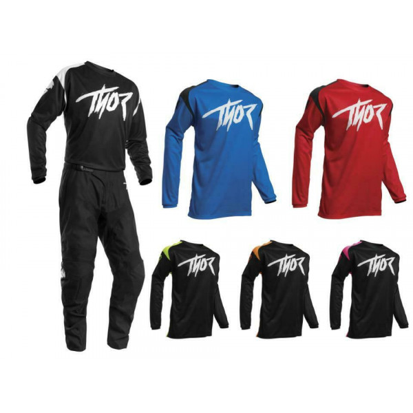 Thor MX Sector Link Conjunto combinado de camiseta y pantalón ATV BMX Equipo de motocross para hombre