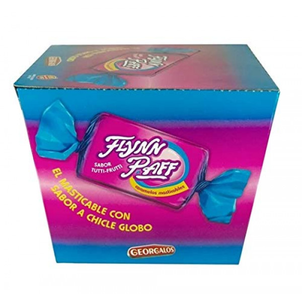 FLYNN PUFFS (Caramelo masticable surtido) (Tutti-Frutti, 70 piezas)