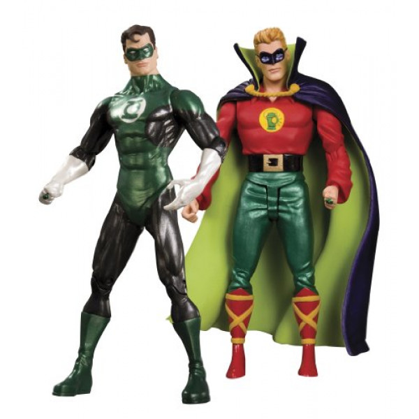 DC Direct DC Origins: Serie dos: paquete de dos figuras de acción de Green Lantern