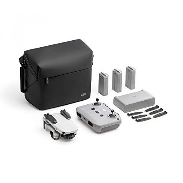 DJI Mini 2 Combo y DJI Care Refresh Bundle - Dron plegable ultraligero, cardán de 3 ejes con cámara 4K, fotos de 12MP, tiempo de vuelo de 31 minutos, OcuSync 2.0 Transmisión de video HD de 10 km, gris