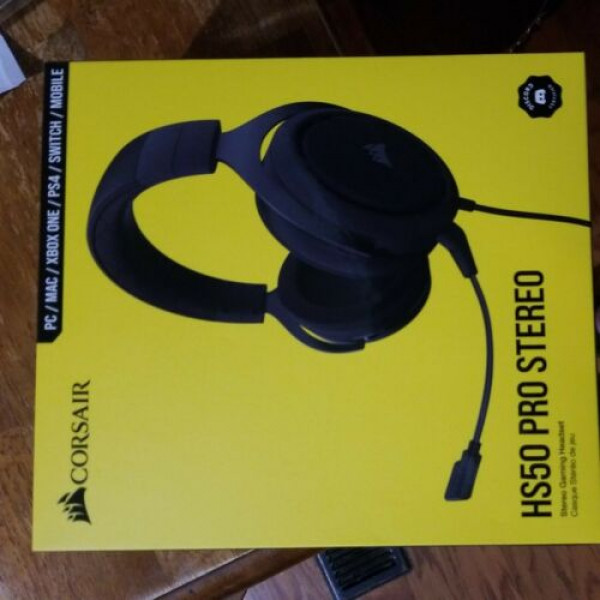 AURICULARES PARA JUEGOS ESTÉREO CORSAIR HS50 PRO NUEVO PC / MAC / XBOX ONE / PS4 / SWITCH / MÓVIL