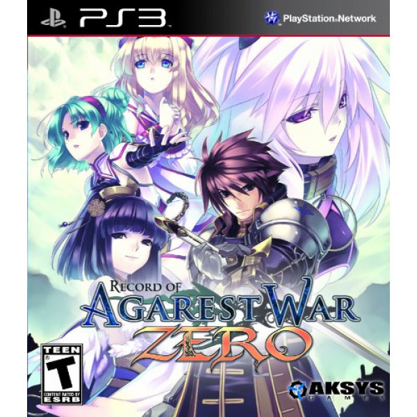 Registro de Agarest War Zero - Edición estándar - Playstation 3