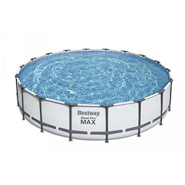 Bestway 56463 ​​Steel Pro MAX Juego de piscina (18 'x 48 ), azul