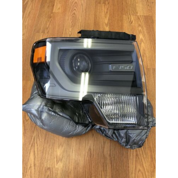 Nuevo conjunto de faros delanteros Ford / Lincoln RH genuinos para 13-14 F-150 y Mark LT DL3Z-13008-BB